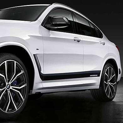 M Performance Accent Strips original 51142447017 for BMW X4 G02 2018-2023
