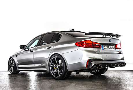 Rear bumper diffuser (carbon) AC Schnitzer 5112290710-AC BMW M5 F90 (original, Germany)