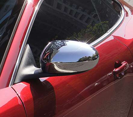 Chrome Mirror Cover IDFR 1-JR402-04C Jaguar XK 2007-2015