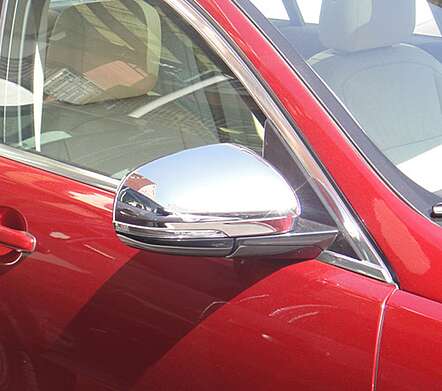 Chrome Mirror Cover IDFR 1-JR402-06C Jaguar XK 2007-2015