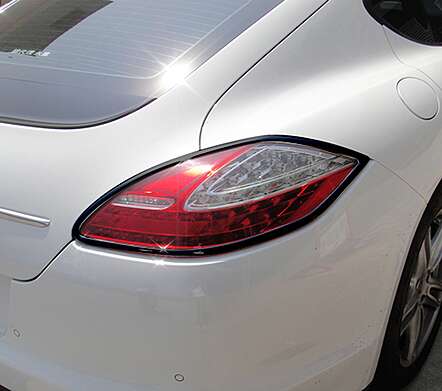 Taillight Covers Black 1-PS301-02BK for Porsche Panamera 970 2011-2015