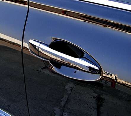 Door handle trims chrome IDFR 1-LS040-05C for Lexus CT 200 2011-2015