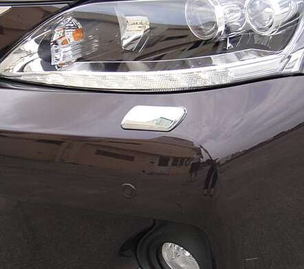 Headlight washer caps chrome IDFR 1-LS040-03C for Lexus CT 200 2011-2015