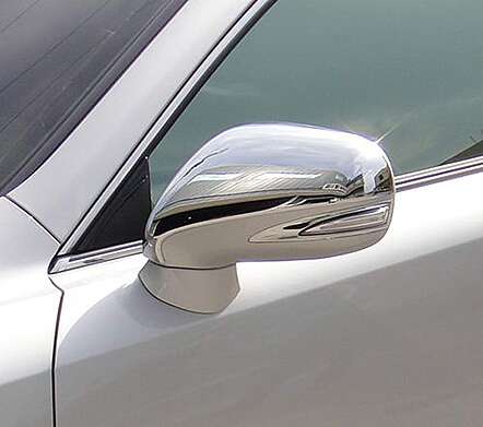 Chrome mirror caps IDFR 1-LS053-04C for Lexus ES350 2009-2012