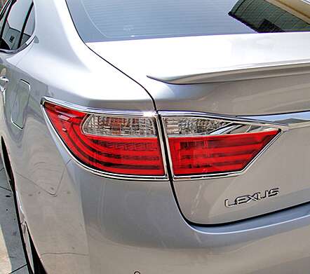 Chrome tail light covers 1-LS054-02C for Lexus ES350 2013-2015