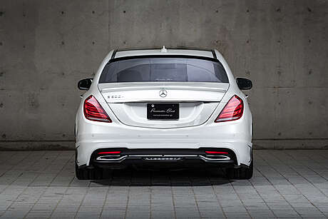 Trunk lid spoiler for painting MzSpeed for Mercedes E-class (W213) with AMG package (original, Japan)