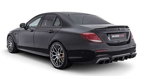 Rear bumper diffuser (carbon) Brabus for Mercedes E63 W213 (original, Germany)