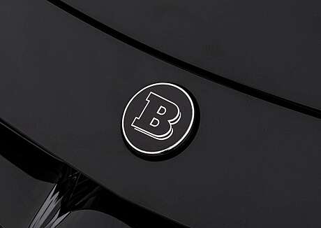 Brabus emblem on trunk lid for Mercedes E63 W213 (original, Germany)