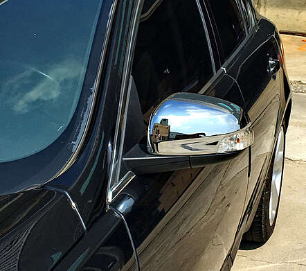 Chrome Mirror Cover IDFR 1-JR802-05C Jaguar X-Type 2008-2010