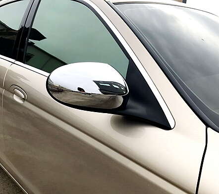 Chrome Mirror Cover IDFR 1-JR812-03C Jaguar S-Type 2003-2008