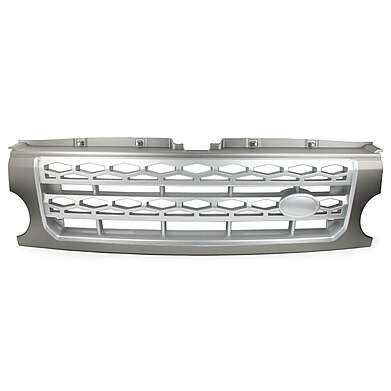 Front Grill Silver Land Rover Discovery LR3 2005-2009