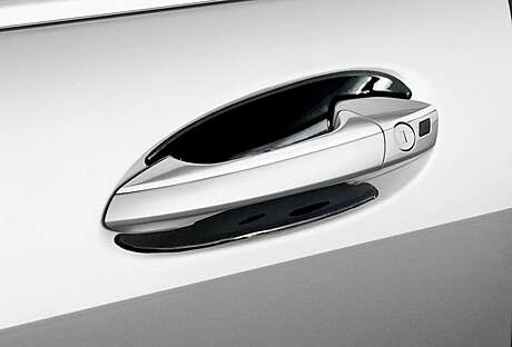 Door handle trim Carbon Look IDFR 1-MB604-08CN for Mercedes Benz W221 S Class 2009-2013