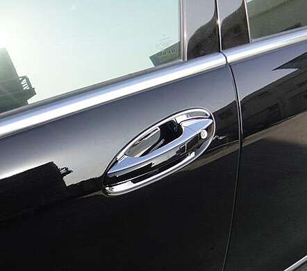 Door handle trims chrome IDFR 1-MB604-08C for Mercedes Benz W221 S Class 2009-2013