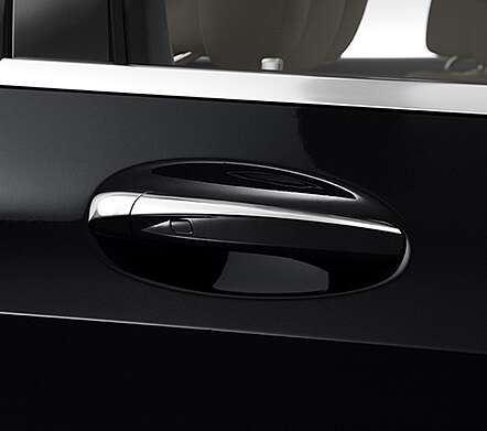 Door handle trims chrome IDFR 1-MB112-06C for Mercedes Benz C205 Coupe 2015-2021
