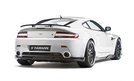 Накладки на задний бампер (карбон) Hamann для Aston Martin Vantage (оригинал, Германия)