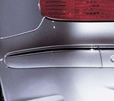 Rear Bumper Molding Chrome Left Side IDFR 1-MB205-12LC for Mercedes Benz W211 E Class 2006-2009