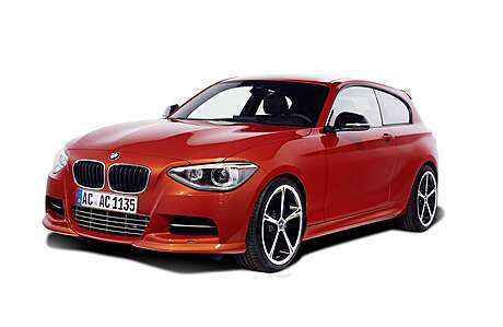 Front bumper cover AC Schnitzer for BMW 1 M-sport F20 (original, Germany)