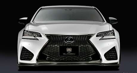 Front bumper cover Silk Blaze for Lexus GS F (original, Japan)