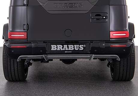 Rear bumper diffuser (carbon) Brabus 464-463-00-B Mercedes G63 W464 / W463A new (original, Germany)
