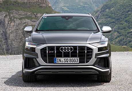 Radiator grill SQ8 for Audi Q8 4M (original, Germany)