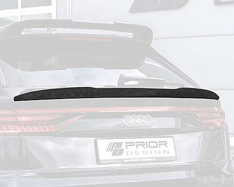 Spoiler on the trunk lid (lower) Prior Design 4260609894578 for Audi Q8 4M (original, Germany)