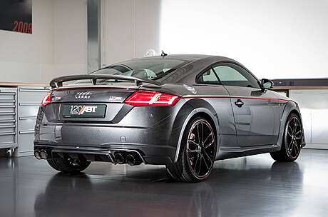 Rear bumper cover (with muffler and nozzles) ABT Sportsline for Audi TT (8S) (original, Germany)