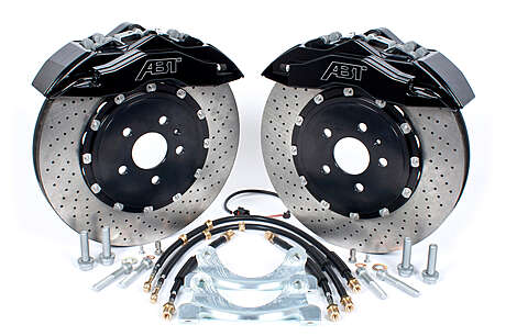Brake system on the front axle ABT Sportsline for Audi TT (8S) (original, Germany)