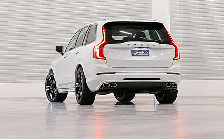 Rear bumper diffuser with nozzles Heico Sportiv H8915915 for Volvo XC90 (original, Germany)