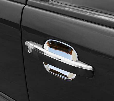 Door handle trims chrome IDFR 1-MB400-06C for Mercedes-Benz W163 ML-Class 1998-2005