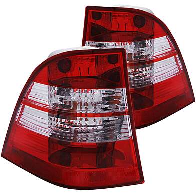 Tail Lights Red Clear Anzo 221134 Mercedes-Benz W163 ML-Class 1998-2005