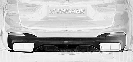 Rear bumper diffuser Sportivo Hamann 10G30246-KPL for BMW G30 G31 (original, Germany)