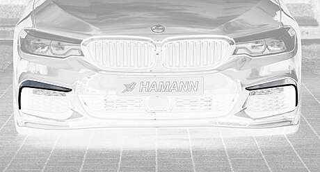 Front bumper pads Hamann 10G30215-SATZ for BMW G30 G31 (original, Germany)