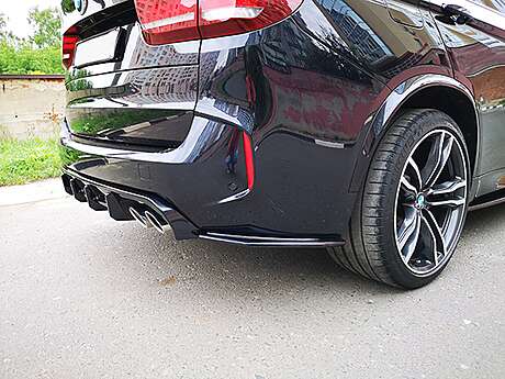Rear Bumper Diffuser Parsan PA-Х5МF85-DB01 BMW X5 M (F85) / X6 M (F86)