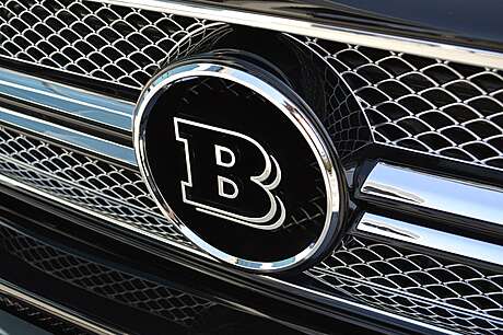 Emblem Front Grill Brabus Mercedes-Benz
