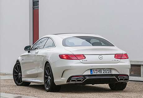 S63 AMG exhaust system for Mercedes S-class Coupe (C217) (original, Germany)