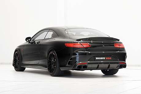 Rear bumper diffuser (carbon) Brabus 217-463-00-B for Mercedes S63 AMG Coupe (C217) (original, Germany)