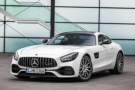 Restyling Mercedes AMG GT in 2019 (original, Germany)