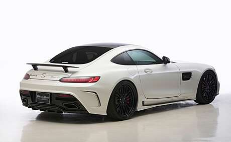 Rear bumper (with carbon fiber) WALD for Mercedes AMG GT-S (original, Japan)