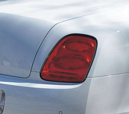 Накладки на задние фонари черные IDFR 1-BT611-02BK для Bentley Continental Flying Spur 2005-2009