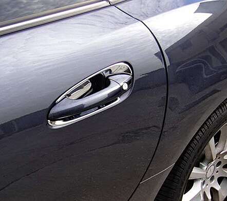 Door handle trims chrome IDFR 1-MB682-06C for Mercedes-Benz R172 SLK Class 2011-2015