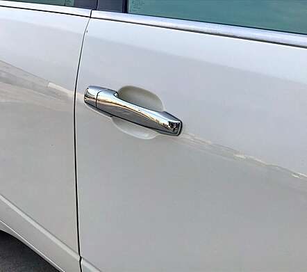Накладки на ручки дверей хромированные IDFR 1-CD501-05C для Cadillac CTS 2008-2014