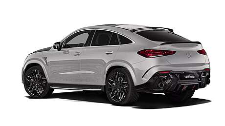 Rear bumper diffuser with nozzles Larte Design Winner for Mercedes-Benz GLE Coupe 2020-2023