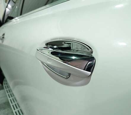 Door handle trims chrome IDFR 1-MB357-05C for Mercedes-Benz GLE -Class Coupe C167 2020-2023