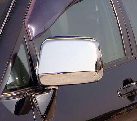 Covers for mirrors chrome IDFR 1-LS600-03C for Lexus RX 300 1999-2004