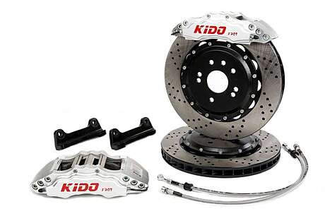 Передняя 8-поршневая тормозная система KIDO Racing для Mazda CX7 2007-2012