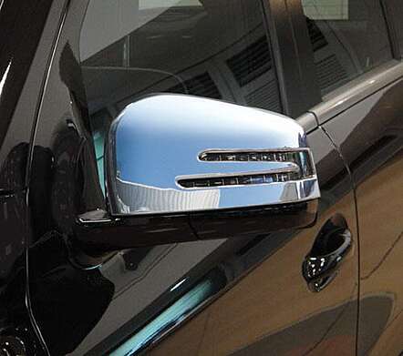 Chrome Mirror Cover IDFR 1-MB402-11C Mercedes-Benz W164 2009-2011