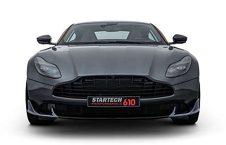 Накладка на передний бампер (черный глянец) Startech DB11-200-00 для Aston Martin DB11 (оригинал, Германия)