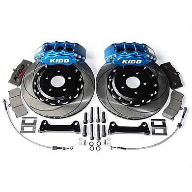 Rear 4-piston brake system KIDO Racing for Audi TT 1998-2006