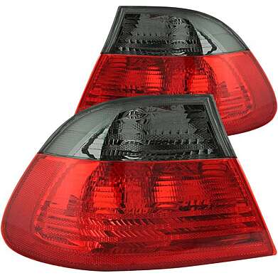 Tail Lights Red Smoke Anzo 221202 BMW E46 2D 2000-2003 / M3 2001-2006