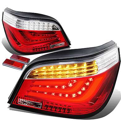 Tail Lights LED Tube Bar Light Lamp Red BMW E60 525i 530i 550i M5 2008-2010 